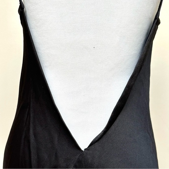 Angie Bauer Amy Black Slip Dress Size Small - Picture 7 of 9